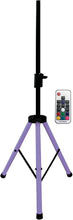 Charger l'image dans la galerie, 2 MR DJ Color Stand LED Speaker Stand Tripod With LED lighting and IR control