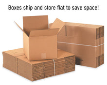 Load image into Gallery viewer, 50 Pack Shipping Boxes 15&quot;L x 15&quot;W x 15&quot;H Corrugated Cardboard Box for Packing Moving Storage