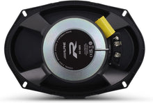 Load image into Gallery viewer, Alpine R2-S69 R-Series 6&quot;x9&quot; 600W 2-Way Car Coaxial Speakers &amp; KIT10 Installation AMP Kit