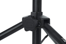 Load image into Gallery viewer, Gator Frameworks GFWSPK0250 Lightweight and Compact Mini Tripod Speaker Stand