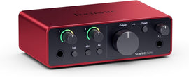 Focusrite Scarlett Solo Studio USB Audio Interface & Recording Bundle