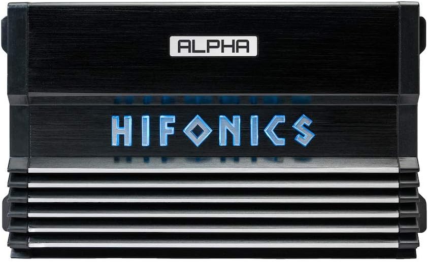 Hifonics A1000.2D 1000 Watt 2-Channel Alpha Series Class-D Compact Car Audio Amplifier