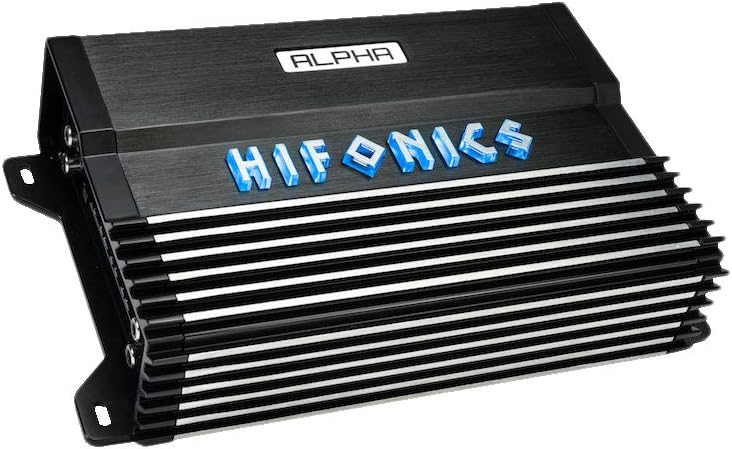 Hifonics A800.4D  800 Watt 4-Channel Class-D Compact Car Audio Amplifier & 4G Amp Kit