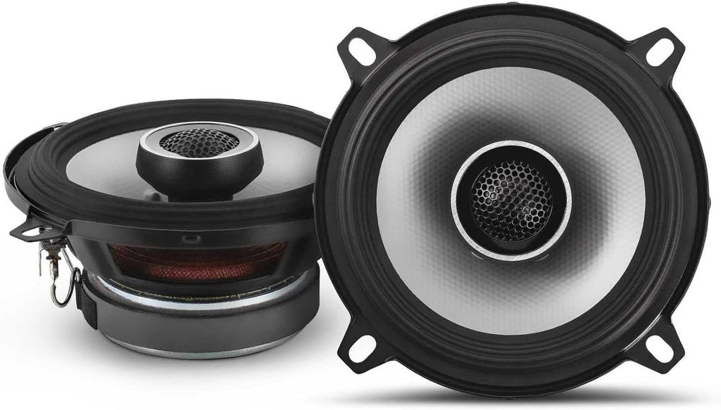 2 Pair Alpine S2-S50 - Next-Generation S-Series 5.25" Coaxial Speaker Set & KIT10 Installation AMP Kit