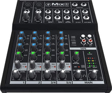 Charger l&#39;image dans la galerie, Mackie Mix8 Mix Series, 8-Channel Compact Mixer with Studio-Level Audio Quality