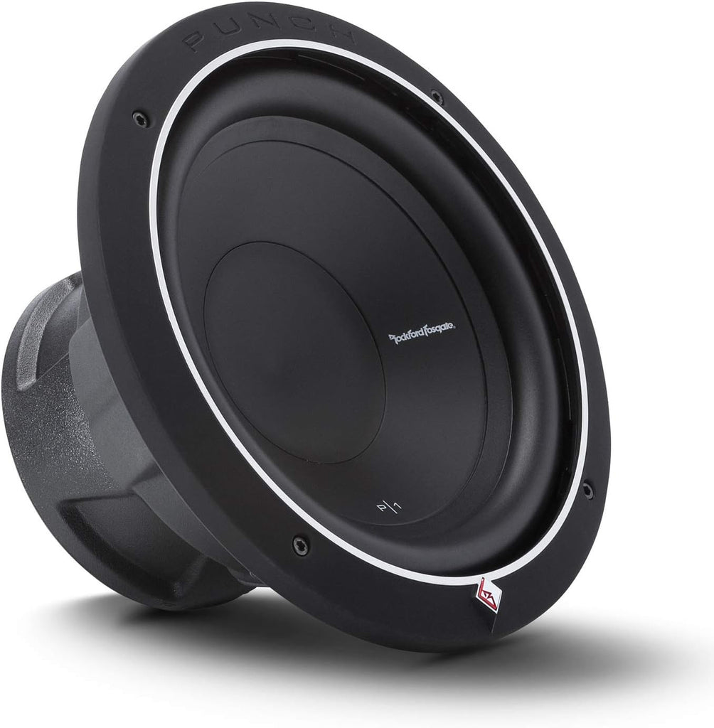 Rockford Fosgate Punch P1S4-10 500W 10" Punch Series Single 4-ohm Car Subwoofer