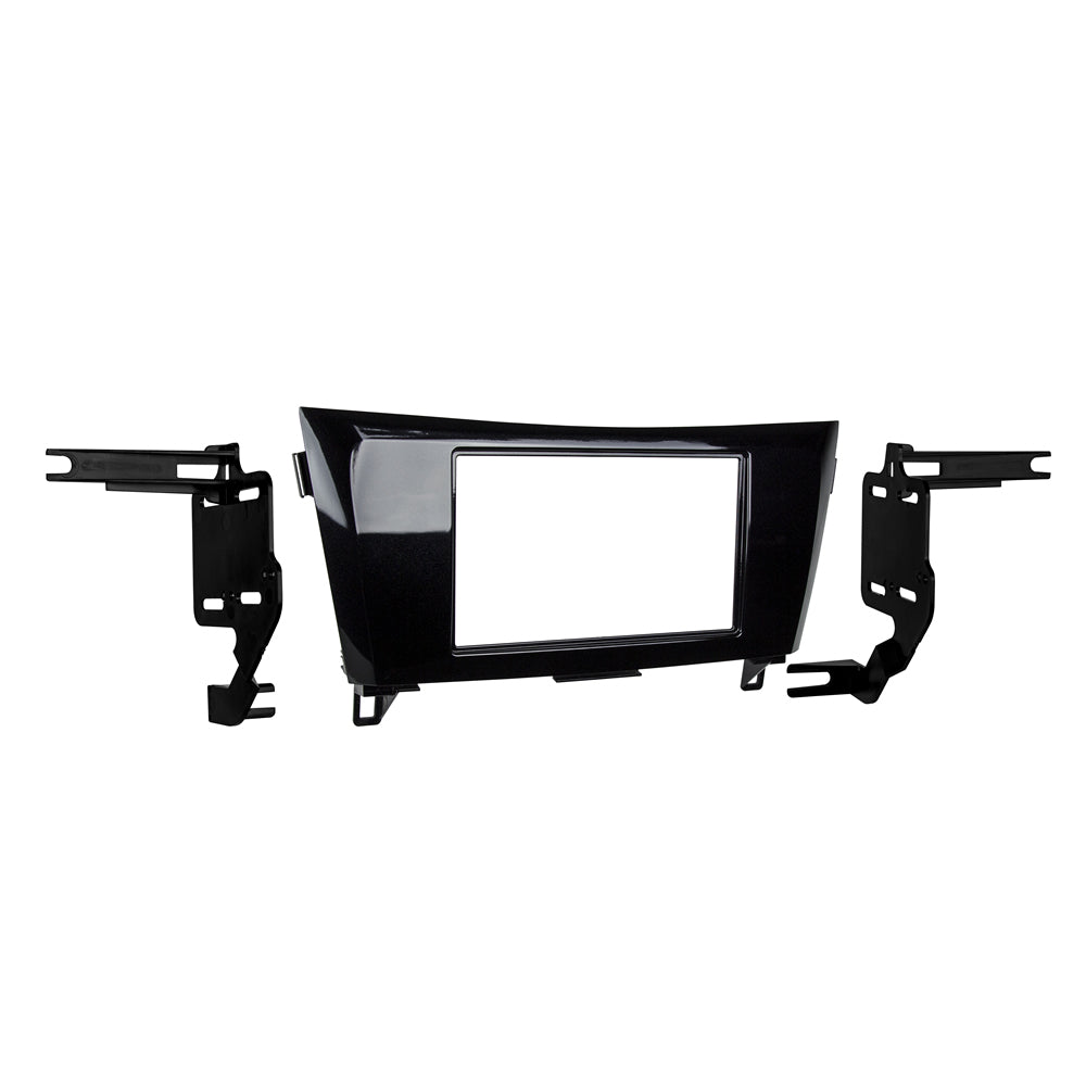 Metra 95-7622HG Double DIN Installation Dash Kit - Compatible Fits for Nissan Rogue 2014-Up