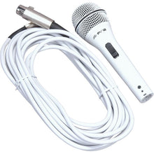 Charger l&#39;image dans la galerie, Peavey PVI 2W White Cardioid Unidirectional Dynamic Vocal Microphone with XLR Cable