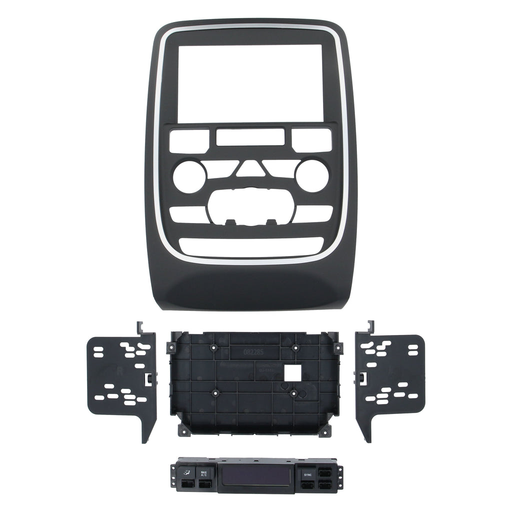 Metra 95-6559B Double DIN Stereo Dash Kit and Harness - Compatible Fits for DODGE DURANGO 2014-2020