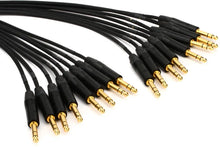 Load image into Gallery viewer, Mogami GOLD 8 TRSTRS-10 8 x 1/4" TRS Male to 8 x 1/4" TRS Male Fan-Out Audio Snake Cable - 10 foot