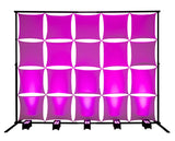 Headliner HL30070 Ventura DJ Backdrop use with uplights for vivid color