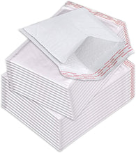 Charger l'image dans la galerie, BM Paper 200-Pack #5 10.5" x 15" White Bubble-Lined Poly Mailers Self-Sealing Padded Shipping Envelopes