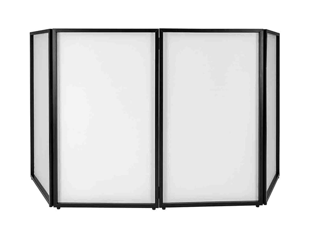 Headliner Santa Monica Portable DJ Facade with 2 WaferPar HEX 5 MKII Low Profile Wash Lights