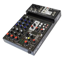 Charger l'image dans la galerie, Peavey PV6BT Pro Audio Mixer Bluetooth Effects + 3 MSP-1 1/4" Microphone Stand package