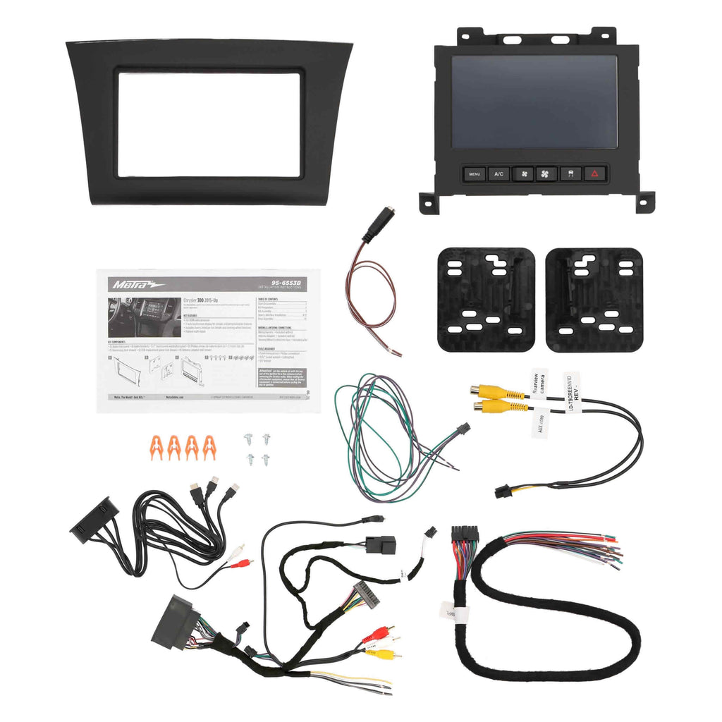 Metra 95-6553B Dash and Wiring Kit - Compatible Fits for Chysler 300 2015-Up