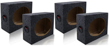 Charger l&#39;image dans la galerie, 2 Pair MK Audio 6&quot;x9&quot; Square MDF Speaker Box Black Carpet for Car Home