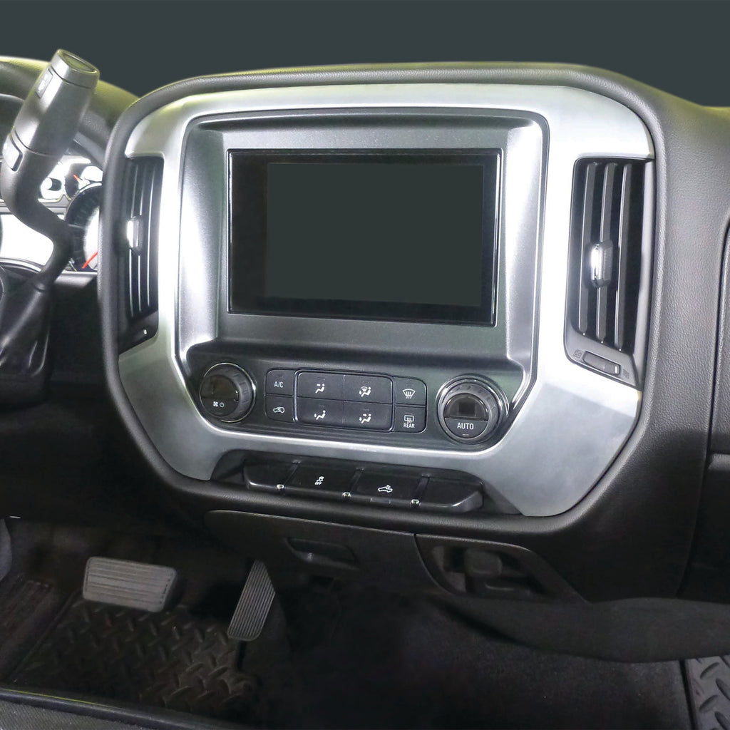 Metra 108-GM1G Double-DIN Car Stereo Dash Kit - Compatible Fits for Chevrolet Silverado/GMC Sierra 2014-2019