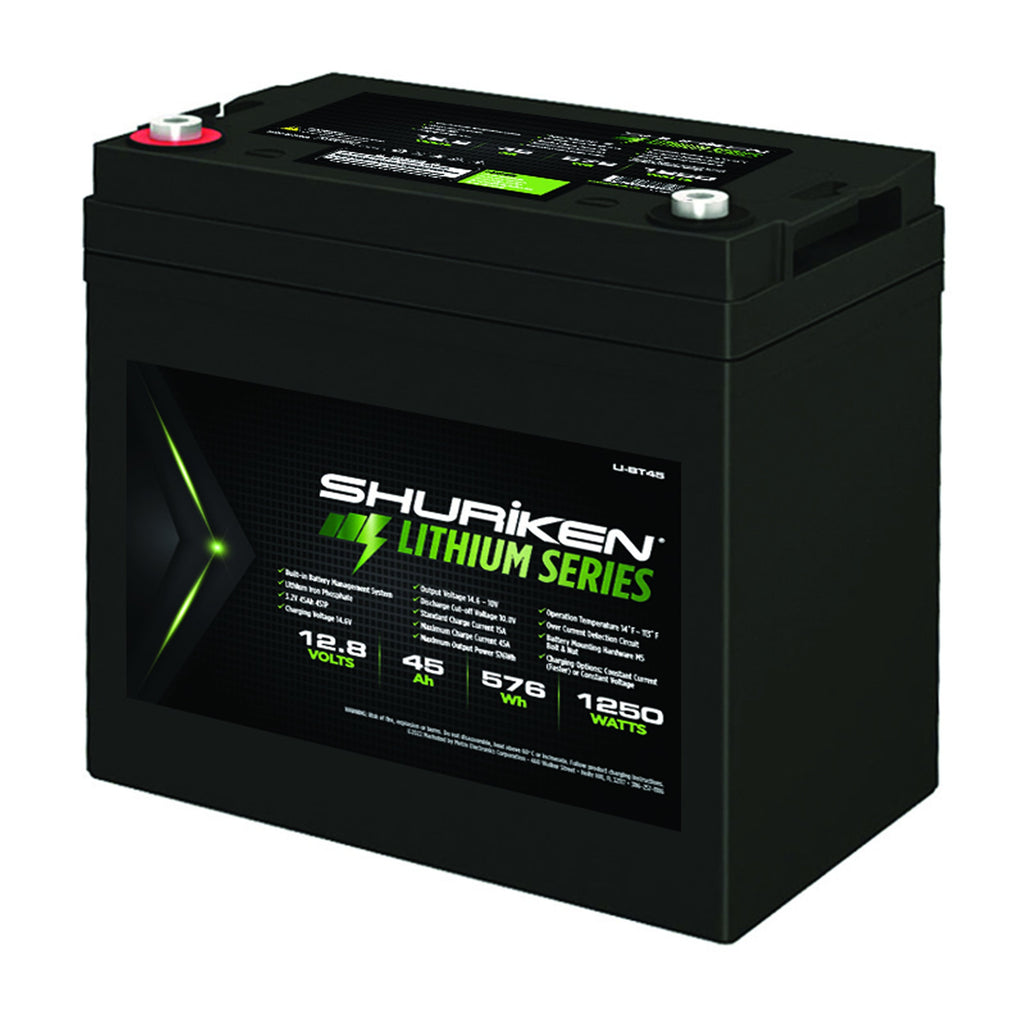 Shuriken LI-BT45 1250W / 45 Amp Hours Lithium Iron Battery