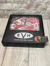 Charger l'image dans la galerie, EVH 0227281000 Pick Shape Clock, Red/White/Black Stripes