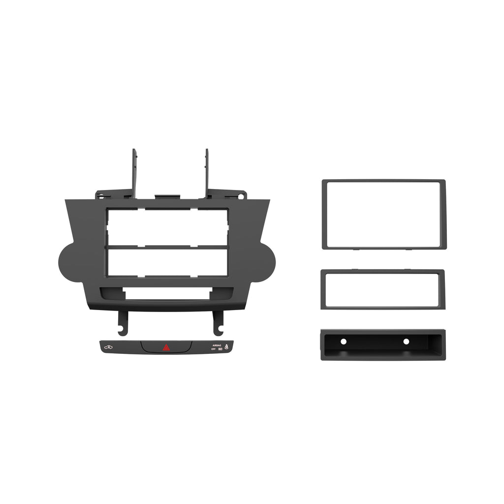 Metra 99-8274B Single/Double-DIN Car Stereo Dash Kit - Compatible Fits for HIGHLANDER 08-12