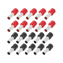 Load image into Gallery viewer, Tsunami TSX-8GA-FERR 20-Piece Red and Black 8GA Ferrules - Refill Pack