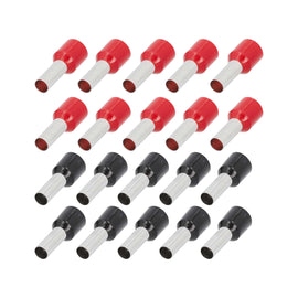 Tsunami TSX-10GA-FERR 20-Piece Red and Black 10GA Ferrules - Refill Pack