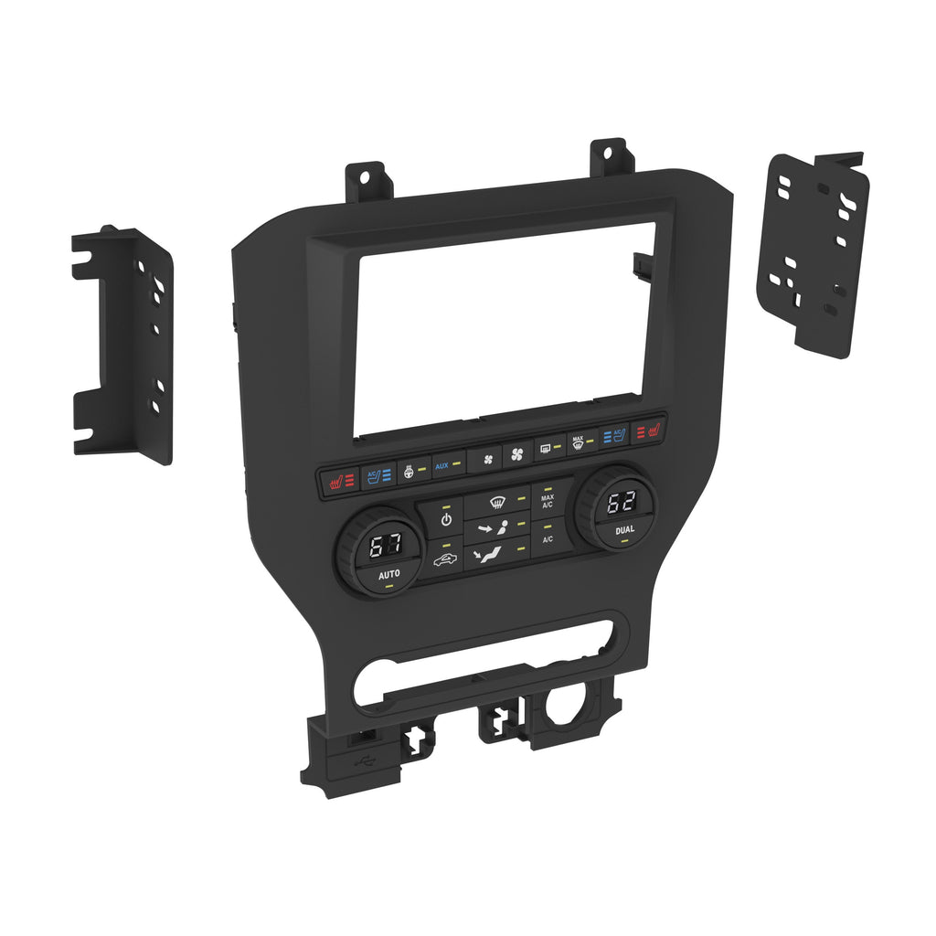 Metra 99-5866CH Dash Kit - Compatible Fits for Ford Mustang 2015-Up* (With Factory 8" Screen)