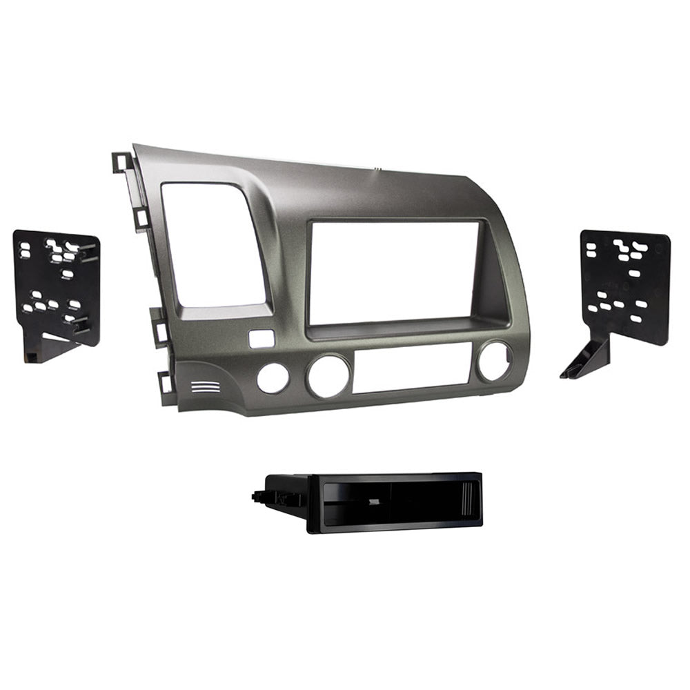 Metra 99-7816T Taupe Dash Kit Harness Antenna Fits Honda Civic 2006-2011