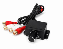 Charger l'image dans la galerie, Absolute RSW250 Universal Remote Amplifier Audio &amp; Bass Level Controller RCA In/Out with Dash Mount Bracket