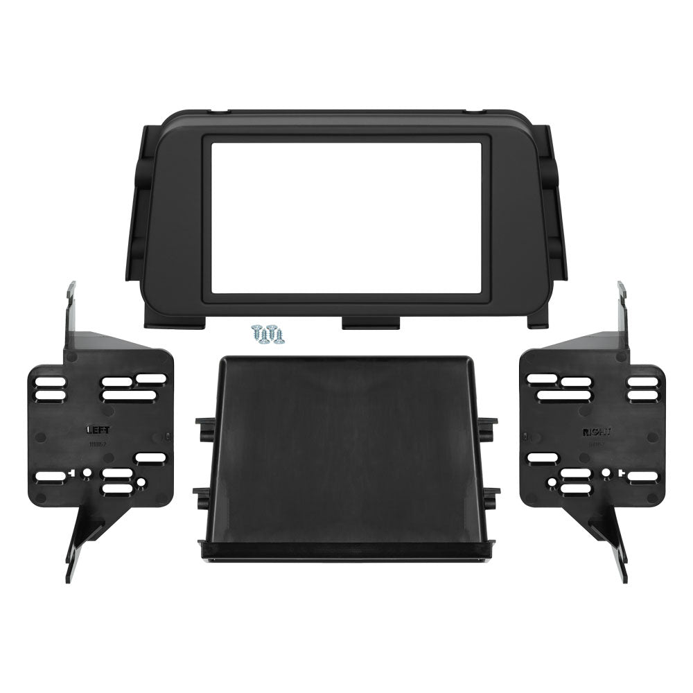 Metra 99-7636B Single-DIN Car Stereo Dash Kit - Compatible Fits for Nissan Kicks 2018-2021 - Versa 2020-2022