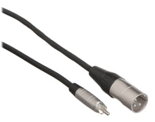 Charger l&#39;image dans la galerie, Hosa HRX-0, Unbalanced RCA Male to 3-Pin XLR Male Audio Cable