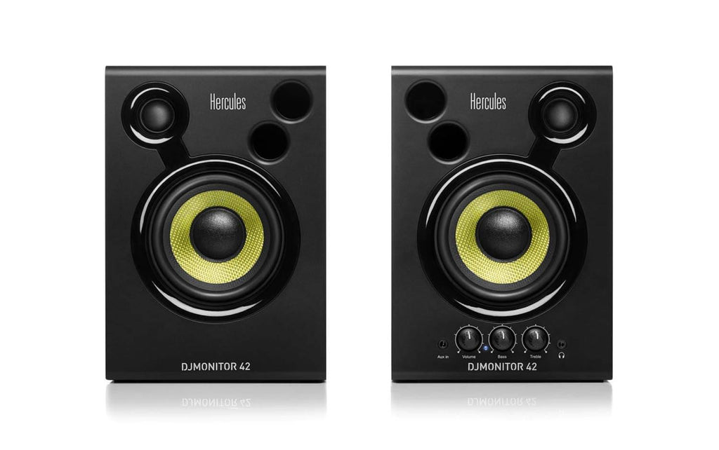 Hercules DJ MONITOR 42 High Quality Active Monitoring Speakers