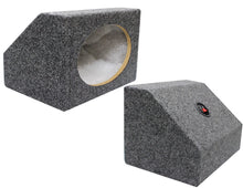 Load image into Gallery viewer, 2 NEW Absolute MDF Angled Style 6&quot;x9&quot; Gray Car Audio Speaker Box Enclosures