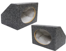 Charger l&#39;image dans la galerie, Absolute USA 6X9PKG 6 X 9 Inches Angled/Wedge Box Speakers, Set of Two (Grey)
