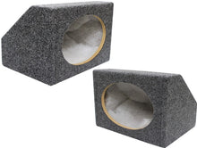 Charger l&#39;image dans la galerie, Absolute USA 6X9PKG 6 X 9 Inches Angled/Wedge Box Speakers, Set of Two (Grey)