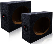 Charger l'image dans la galerie, Cerwin Vega H7693 6x9" 3-Way Speakers + Black Flat Enclosure Speaker Box