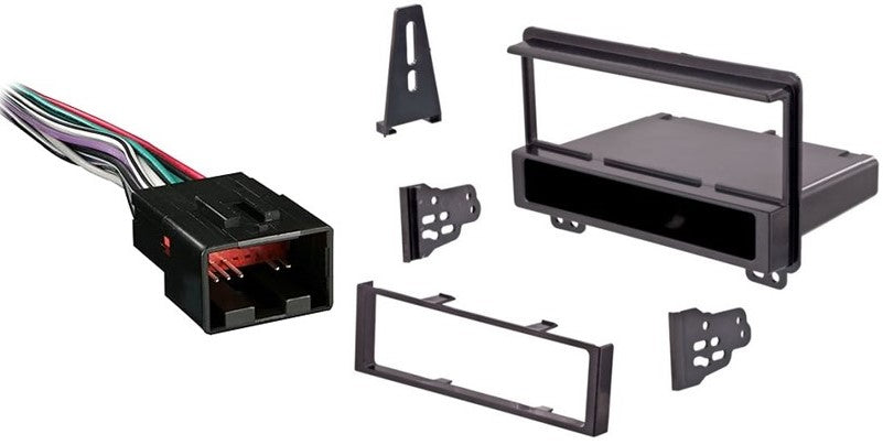 Metra 99-5026 Single-DIN Dash Kit Fits Ford/Lincoln/Mercury 2001-2006 + Harness