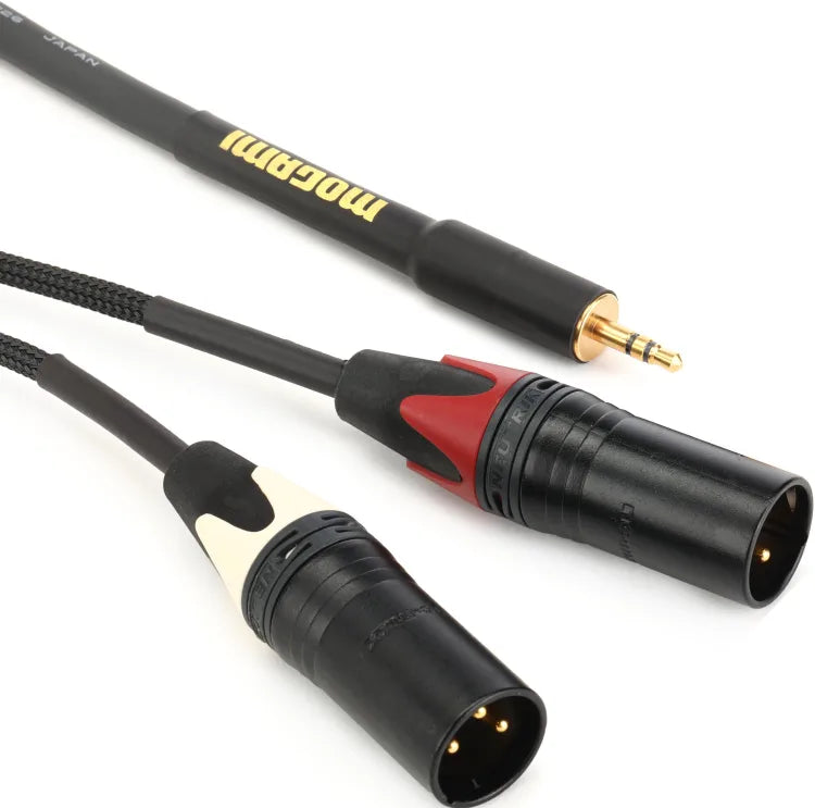 Mogami GOLD 3.5 2 XLRM 20 Accessory Cable - 20 foot