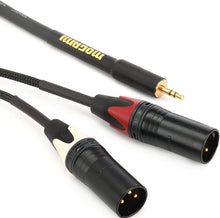 Load image into Gallery viewer, Mogami GOLD 3.5 2 XLRF 15 TRS Male to Dual XLR Female Y-Cable - 15 foot