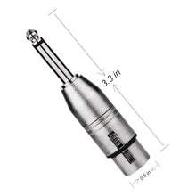Charger l&#39;image dans la galerie, MR DJ XFTRS 1/4&quot; TRS to Balanced XLR Female Adapter