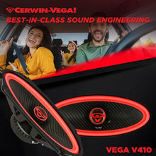 Load image into Gallery viewer, Cerwin Vega V410 2025 Edition - 4"x10" 2-Way Coaxial Full Range Speakers (4Ω) - V410