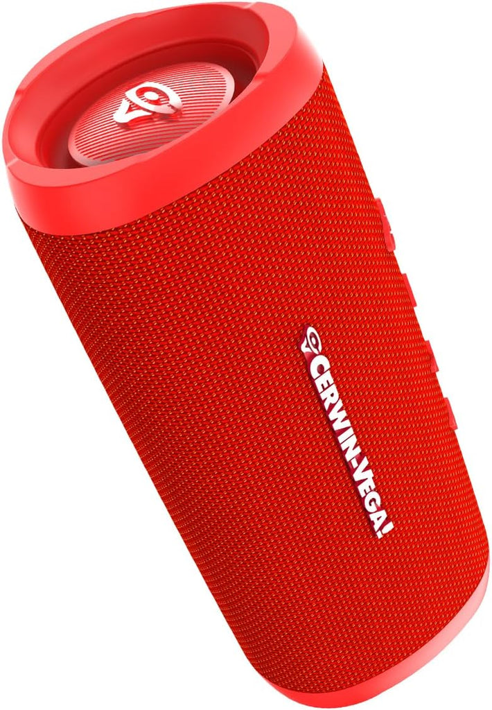 Cerwin Vega VMRD Vega Mini Red Portable Compact Powerhouse Bluetooth Speaker
