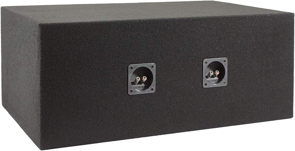 Absolute VEGD10 Dual 10" Slot Vented Ported Universal Subwoofer Box Enclosure