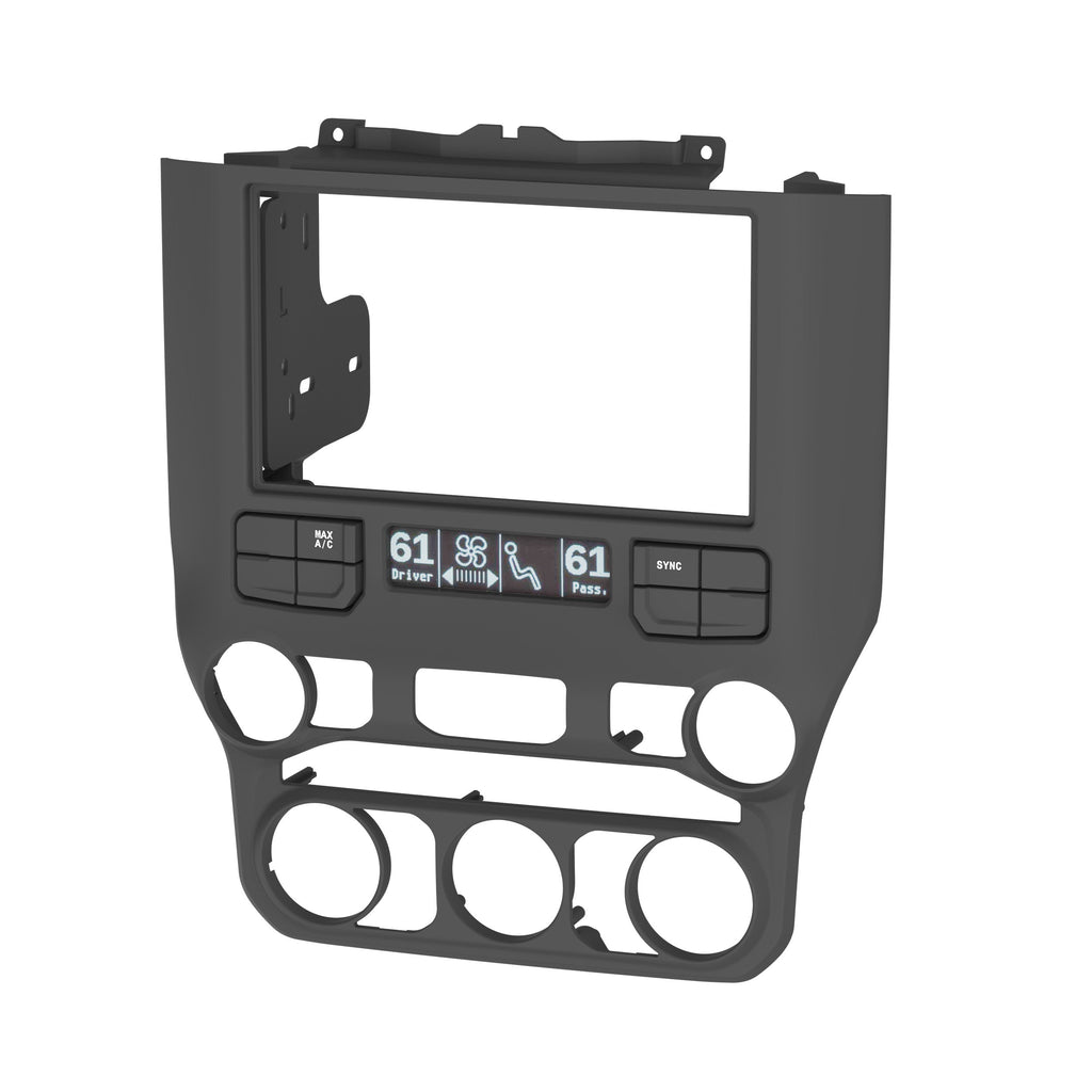 Metra 107-CH6B Double DIN Dash Kit - Compatible Fits for RAM 2019-UP