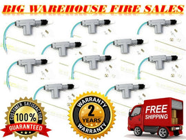 10 AMT HEAVY DUTY Universal Power Door Lock 2 Wire Actuator Motor Kit DLA200