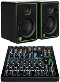 Mackie Bundle with CR3-X Studio Monitor - Pair + ProFX10v3 10-channel Mixer with USB and Effects