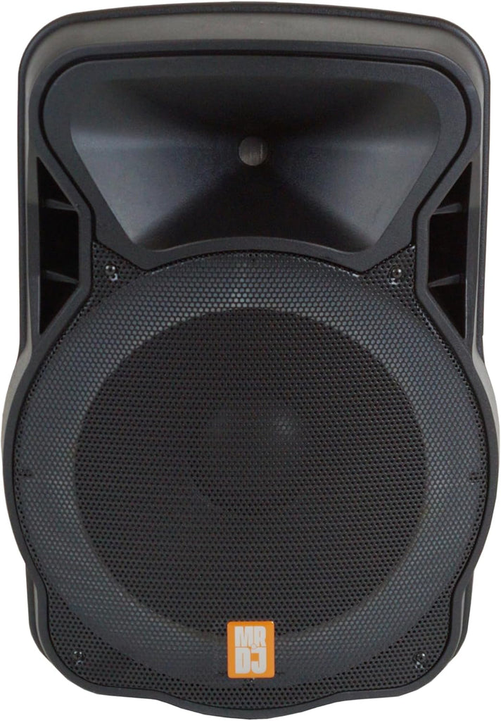 MR DJ DSP4500PKG 15" Active DSP PA DJ Karaoke Speaker