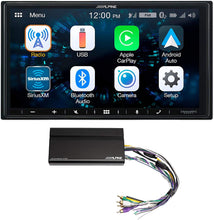 Charger l&#39;image dans la galerie, ALPINE iLX-W670 7&quot; Digital Media Bluetooth Carplay Receiver + KTA-450 Power Pack