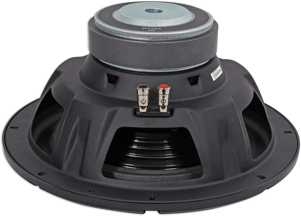 2 Alpine W12S4 12" Bass Subwoofer <br/>BassLine Series 12" 750W Max (250W RMS) 4-ohm Bass Subwoofer