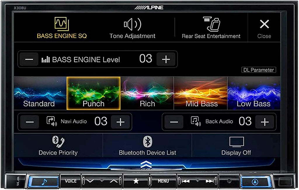 Alpine X308U 8" Navigation CarPlay Android Car Stereo + install Kit for 2003 Lincoln Navigator